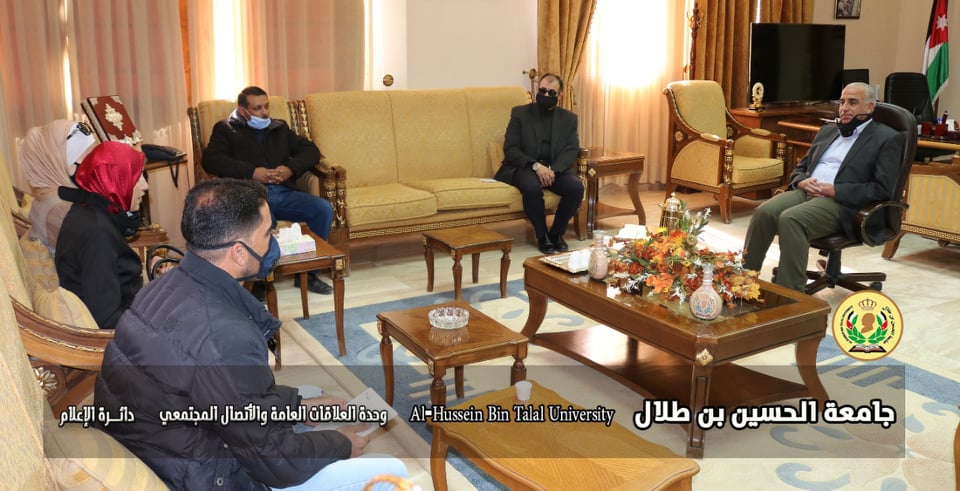 A delegation of the Supreme Council for the Rights of Persons with Disabilities visits the university